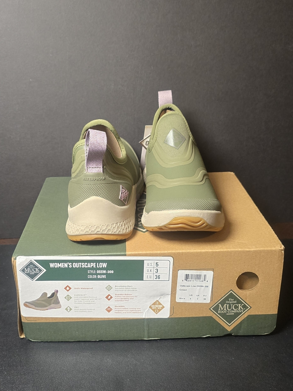 The Muck Company Women's Outscape Low Slip-on - Picture 2 of 3